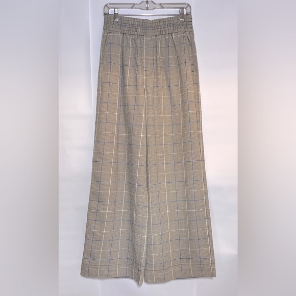 NEW Madewell Carley Wide-Leg Pants in Plaid!!! - Picture 4 of 7